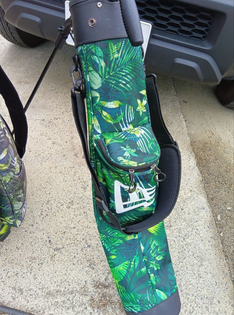 NEW ERA ニューエラ　ボタニカル　キャディバッグ　クラブスタンド２点セット