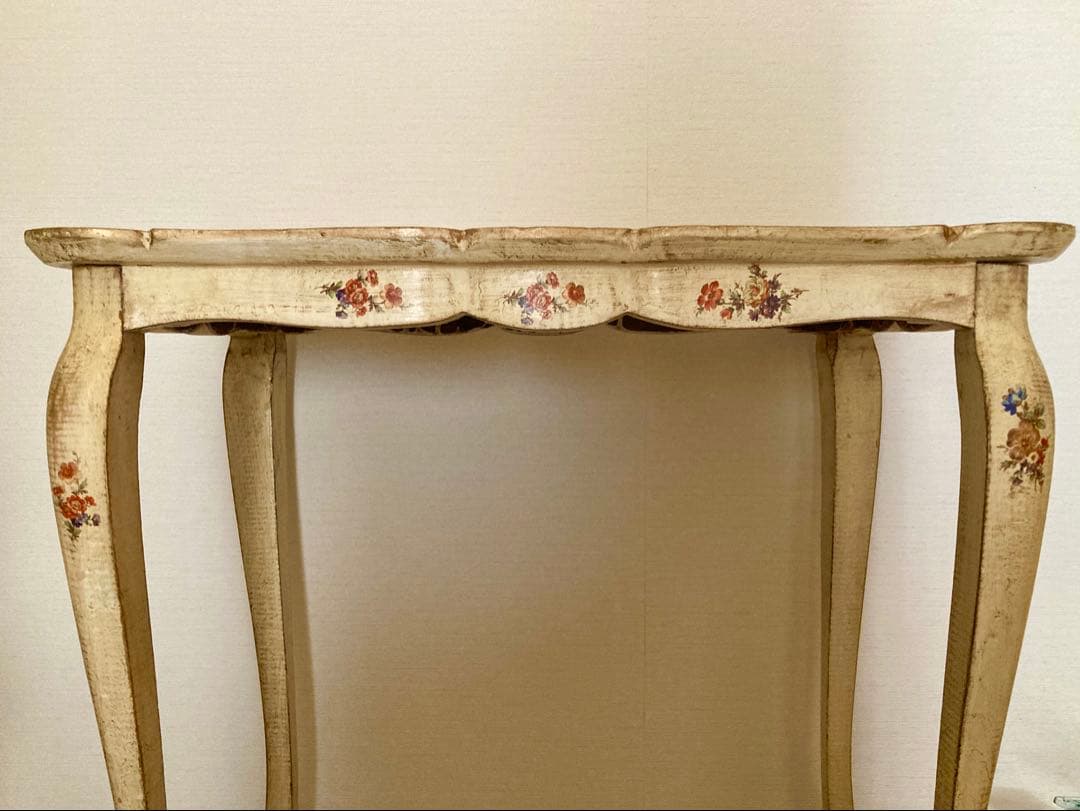 ITALYヴィンテージflorentineフローレンタイン家具ネストテーブル難有