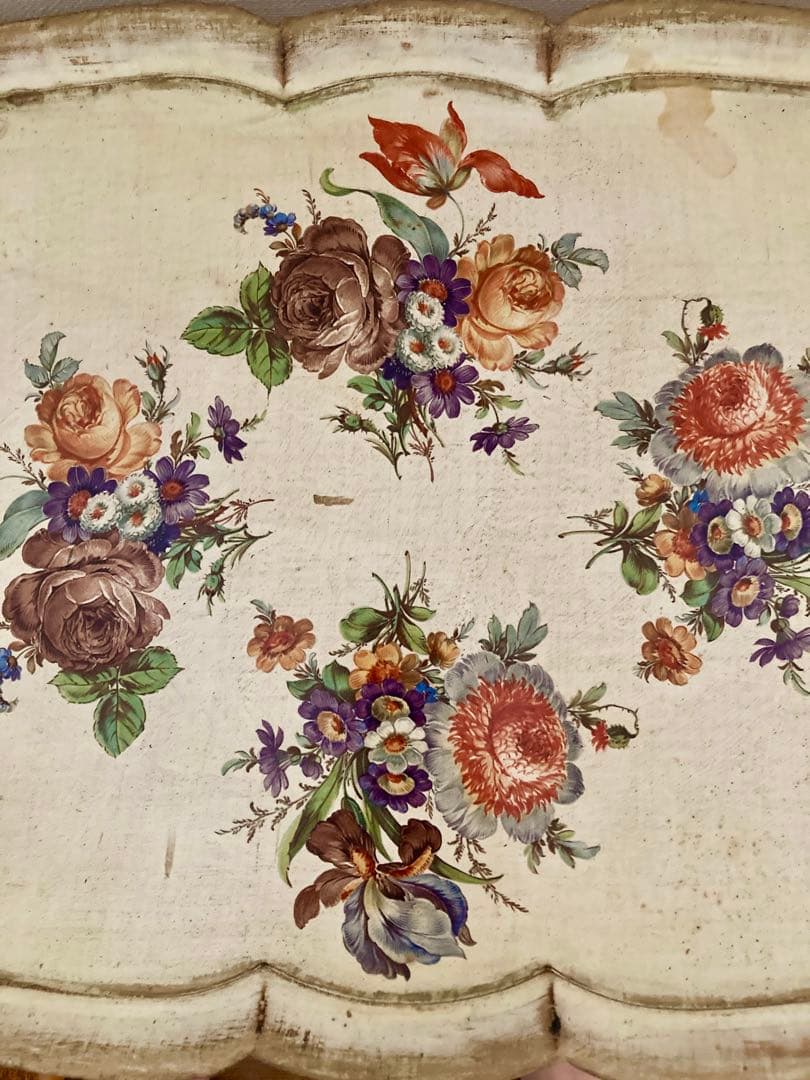 ITALYヴィンテージflorentineフローレンタイン家具ネストテーブル難有