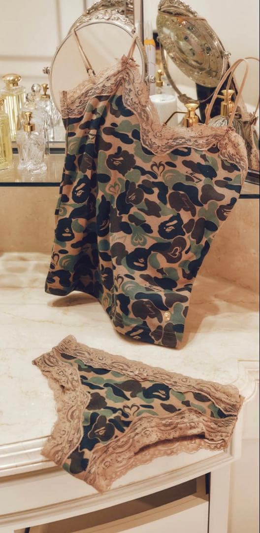 ルームウェア・パジャマ A BATHING APE x MOUSSY Camo Underwear