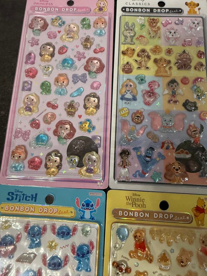 【正規品】ボンボンドロップシール　ディズニー