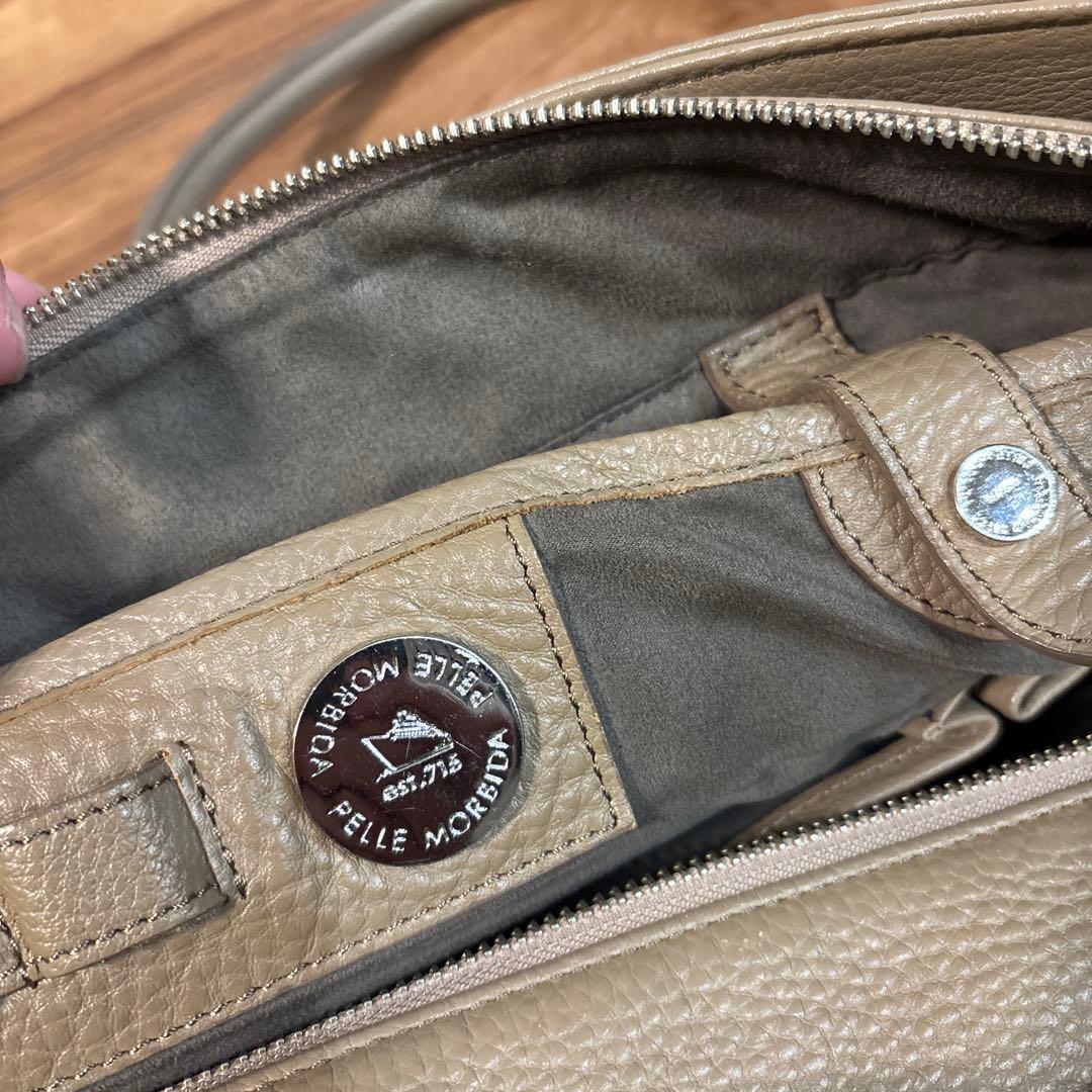 ペッレモルビダ メイデン ボヤージュ シュリンクレザートートバッグ レザー本革製