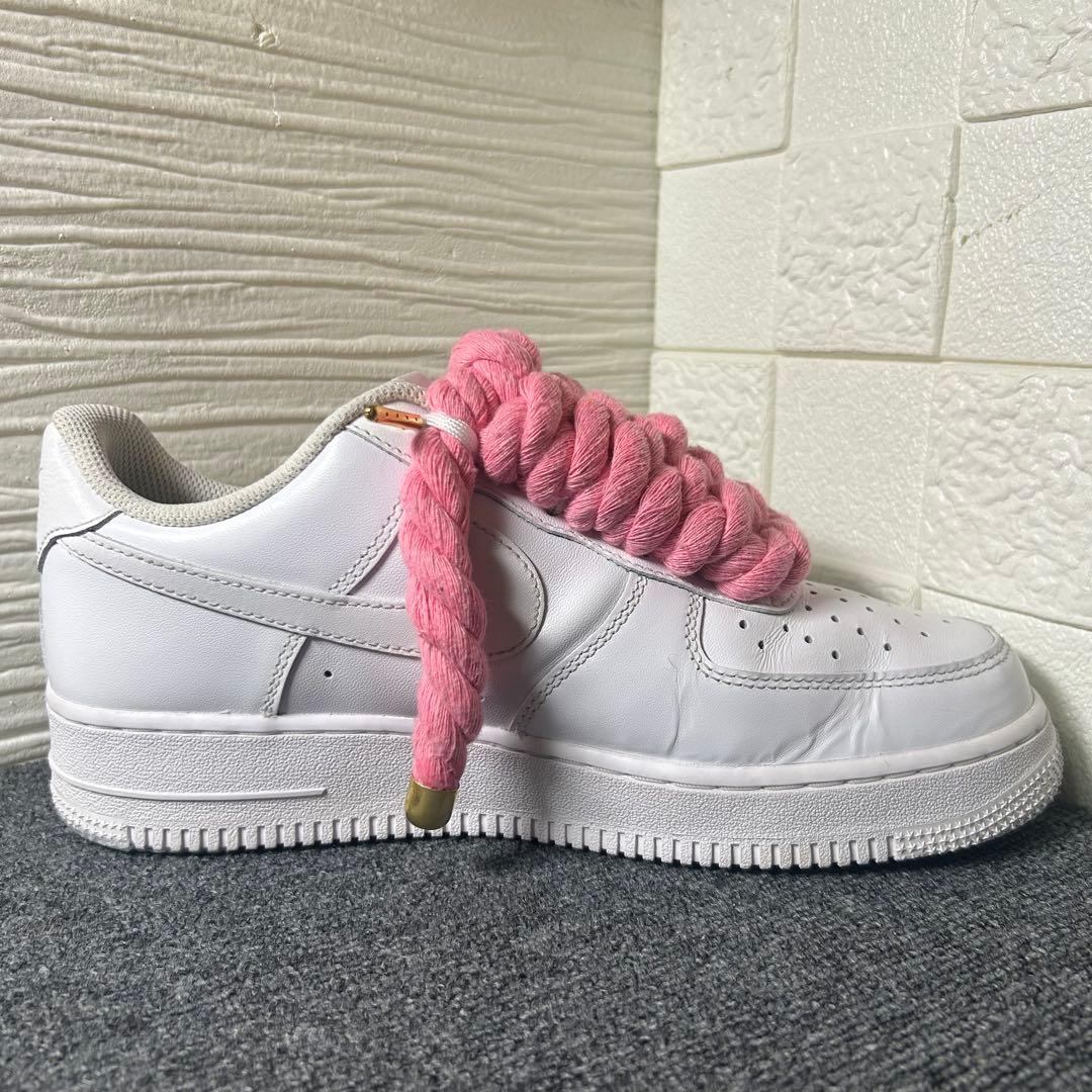 ナイキ エアフォース1 ロー '07 12mmピンクカスタム拡張なし