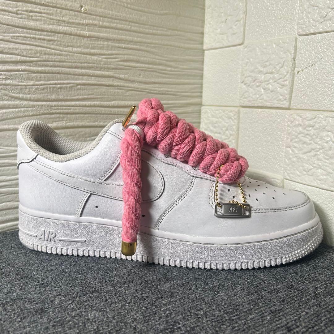 ナイキ エアフォース1 ロー '07 12mmピンクカスタム拡張なし