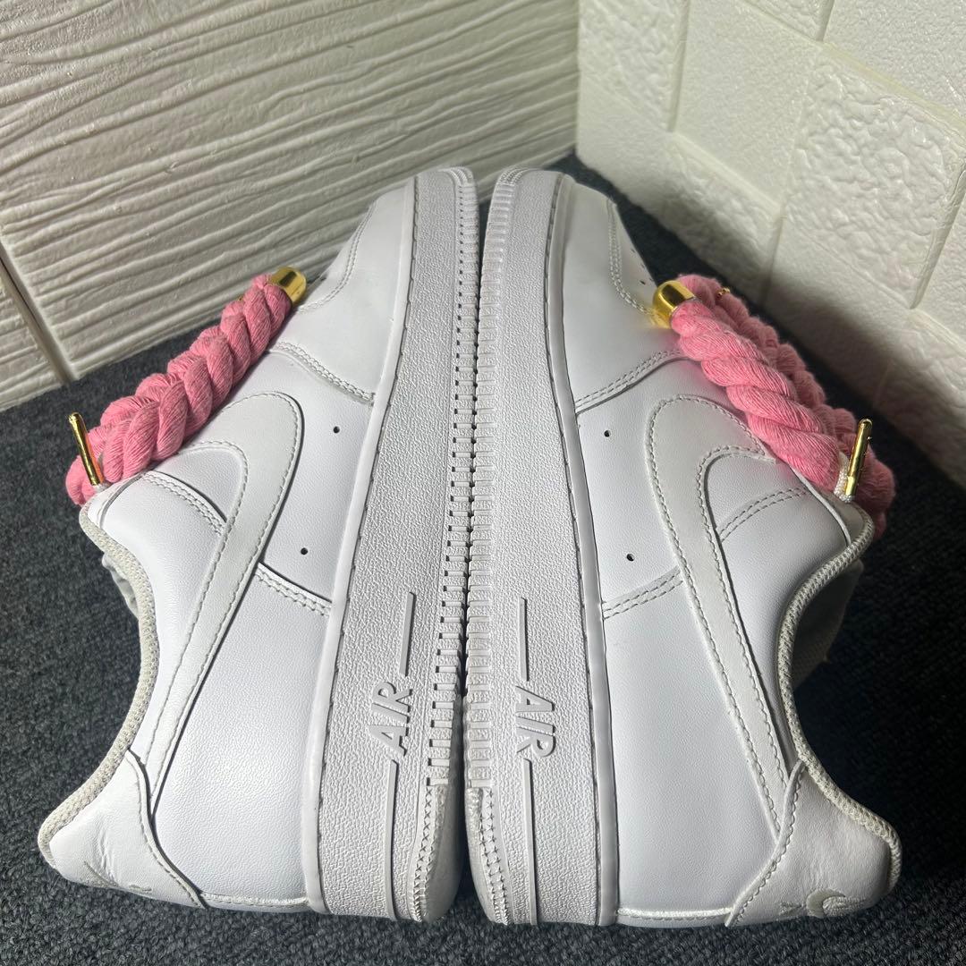 ナイキ エアフォース1 ロー '07 12mmピンクカスタム拡張なし