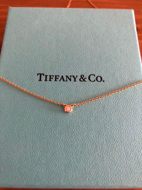 Tiffany ティファニー バイザヤード ダイヤモンド ネックレス