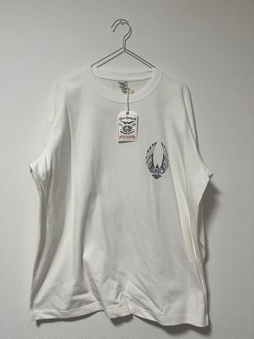 【新品未使用】CALEE 長袖カットソー ウィングロゴ ホワイト