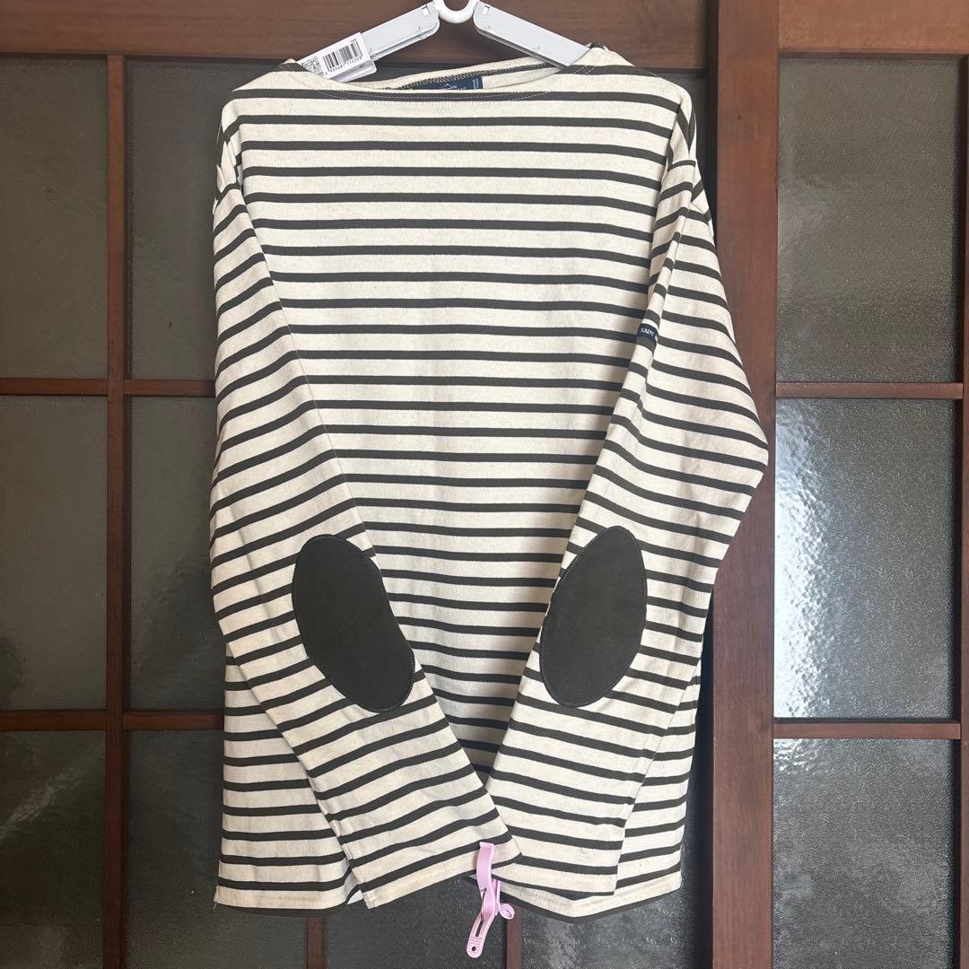 セントジェーム　ウエッソンT6 エルボーパッチ　キナリ×オリーブ