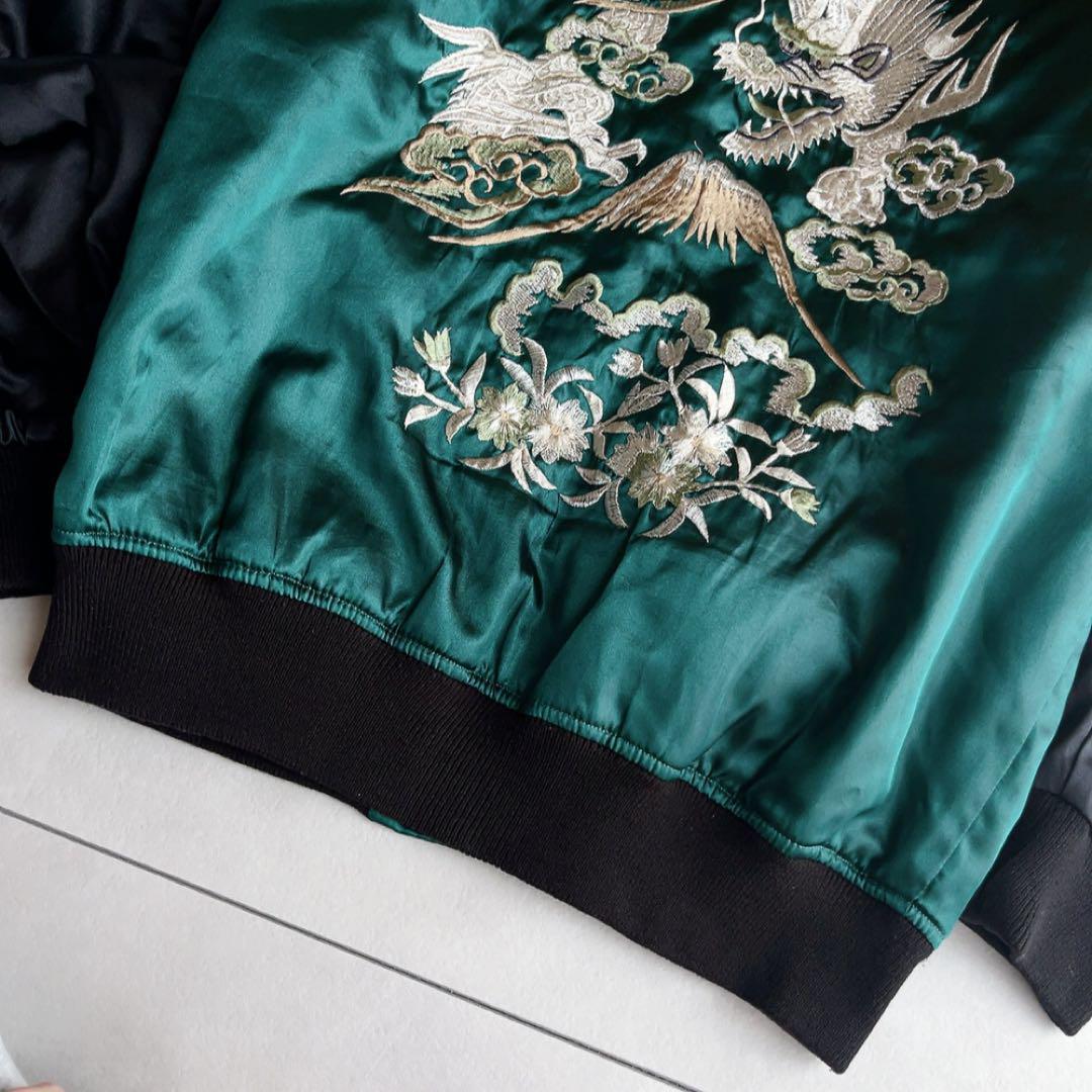 Hoshihime ✨星姫　スカジャン　龍 富士山 刺繍　松井玲奈着用モデル✨