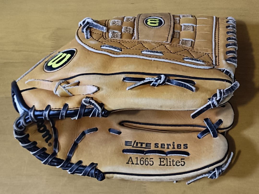 ウィルソン A1665 Elite5 シリーズの野球グローブ