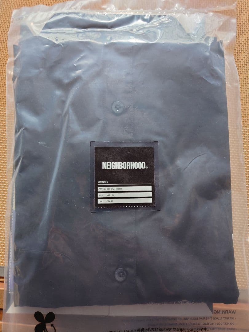 NEIGHBORHOOD 長袖シャツ ブラック