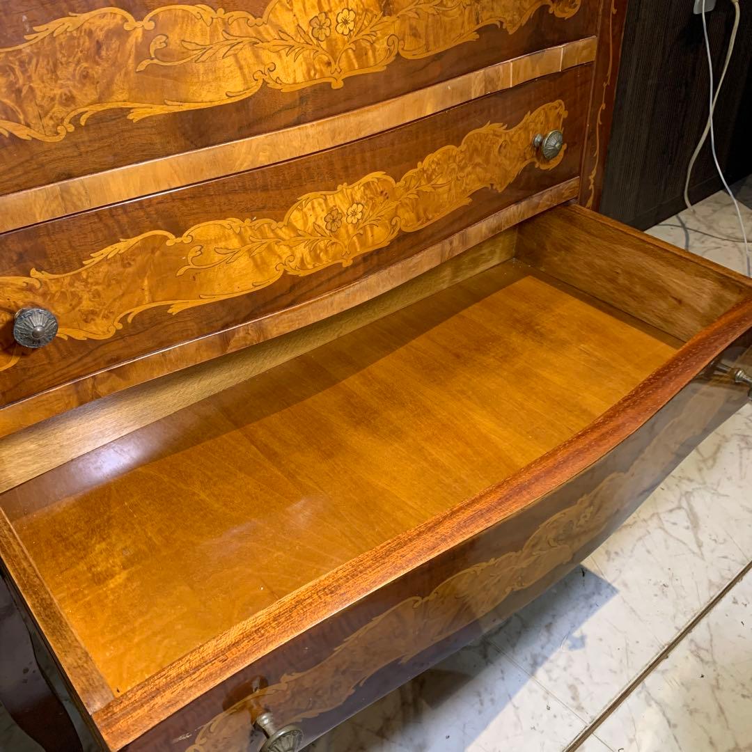 パ*ラ様 イタリア　アンティーク　象嵌