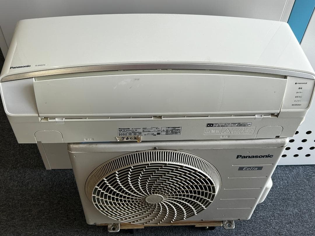 値下げ！＜専門店の中古エアコン　7602＞６畳用　パナソニック　工事ＯＫ