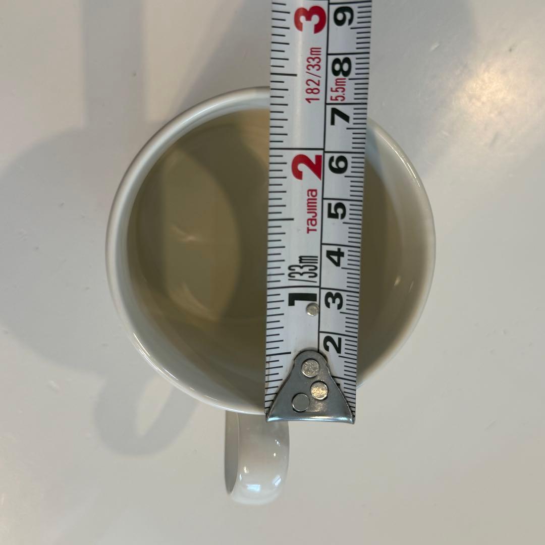 石川隆児 Straight Mug Cup ストレートマグカップ　ホワイト