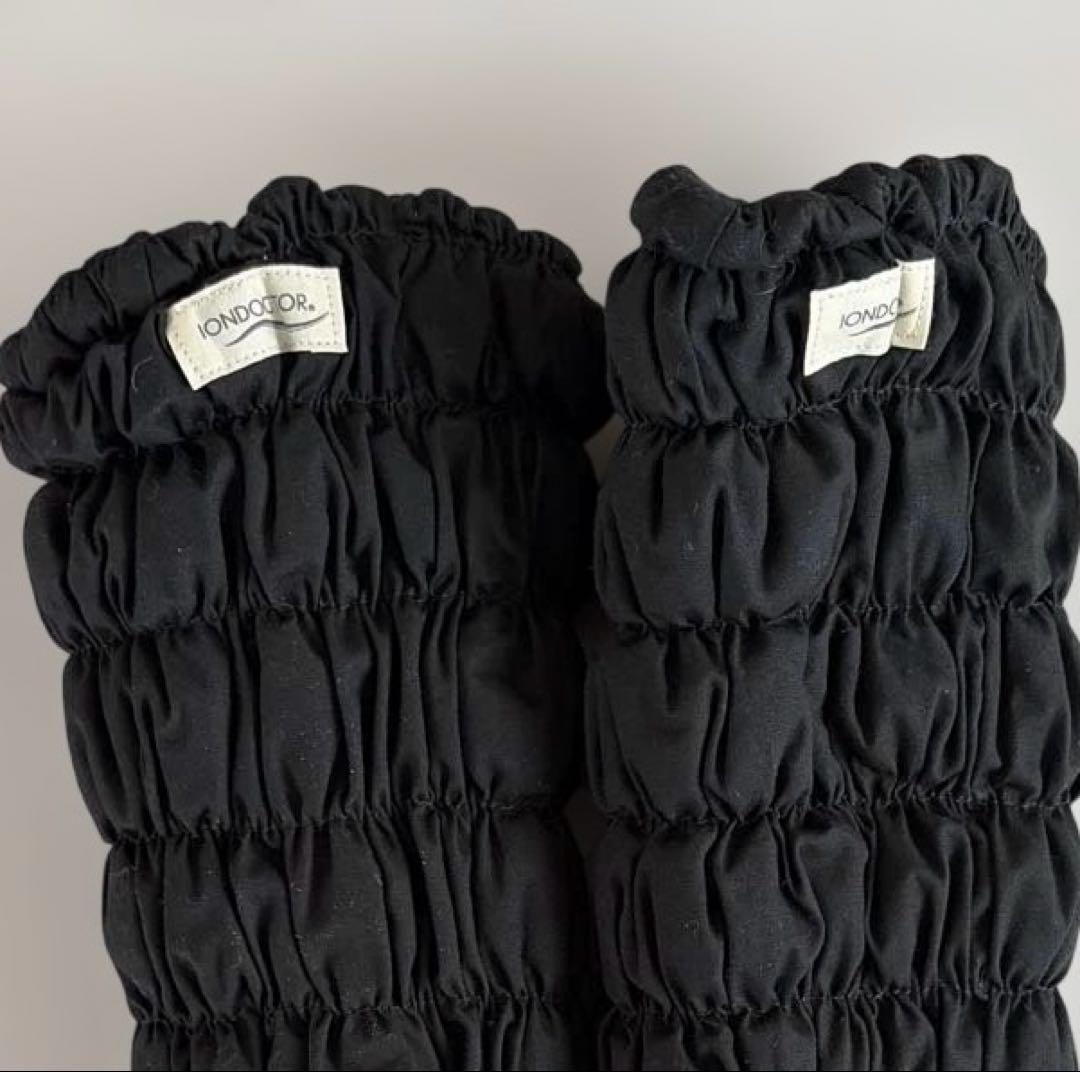 IONDOCTORレッグウォーマー ブラック