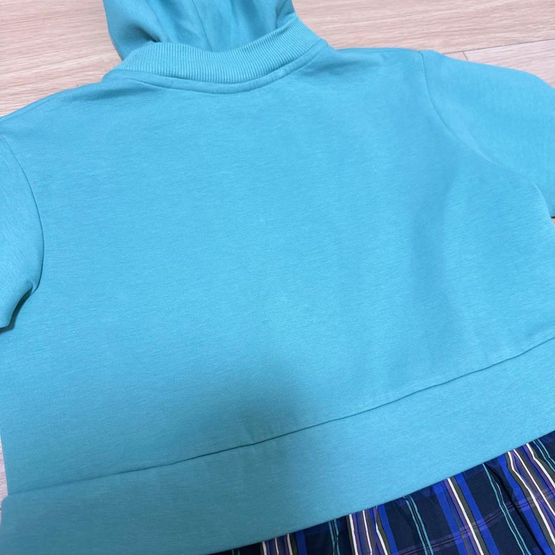 Paul Smith JUNIOR チェックスカートドッキングワンピース　130