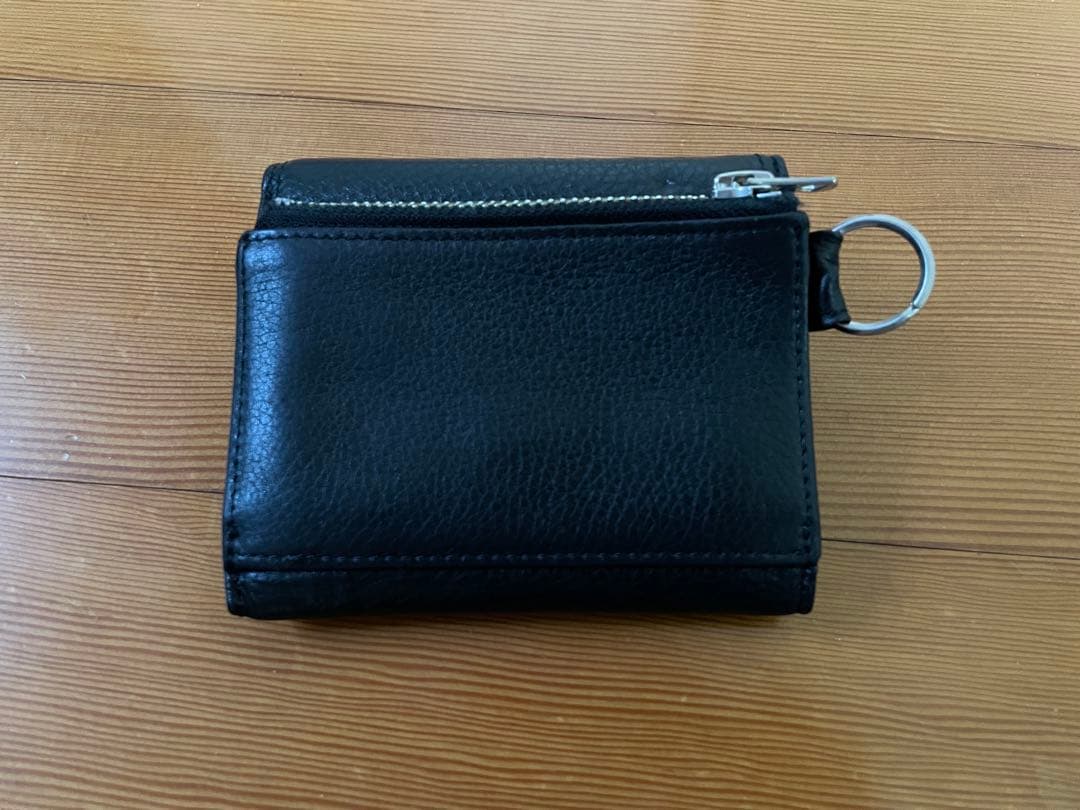 ポーター　PORTER　カームウォレット　ブラック　財布　三つ折り財布　ブラック