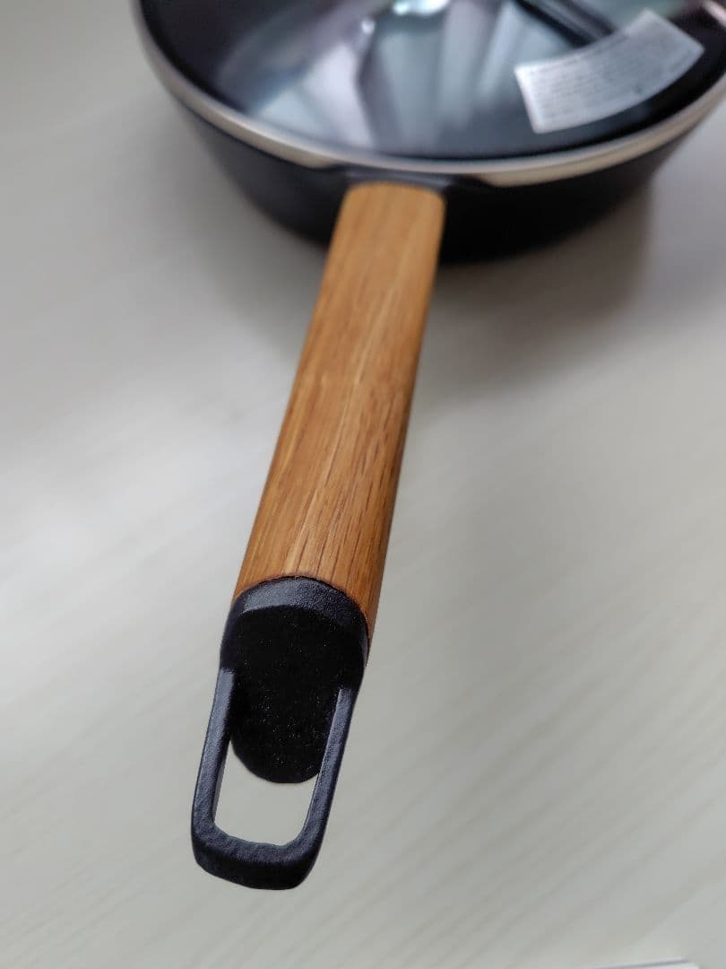 【美品】バーミキュラ　フライパン 24cm DEEP(深型)蓋・取説・レシピ本付