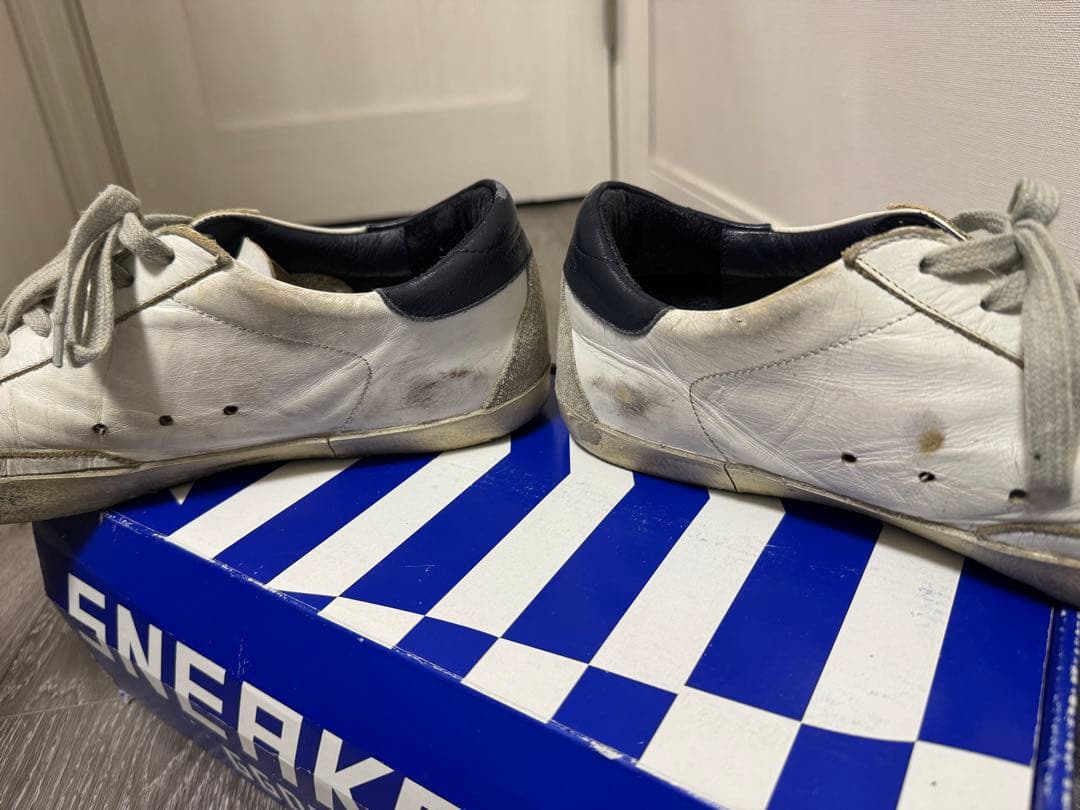 GOLDEN  Superstar レザー スター ホワイト IT43