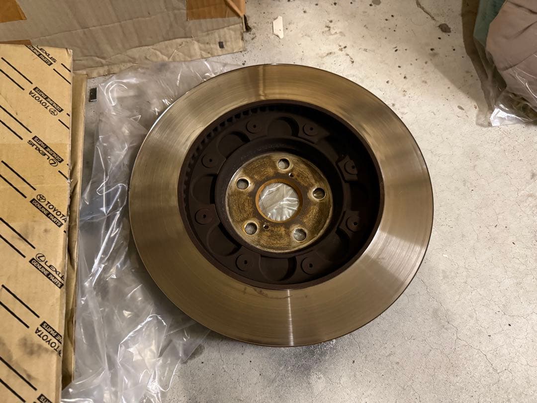 (送料込み)レクサスLS500 Fスポーツ フロント左右ブレーキローター