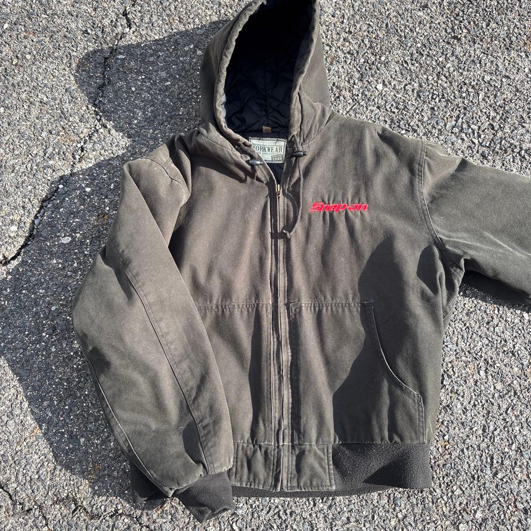 Snap-on ダック地　アクティブジャケット