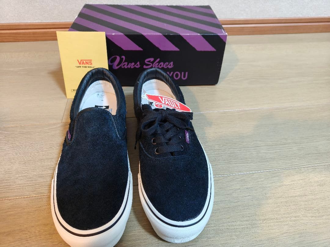 靴 NEEDLES VANS VAULT slip-on ERA 26