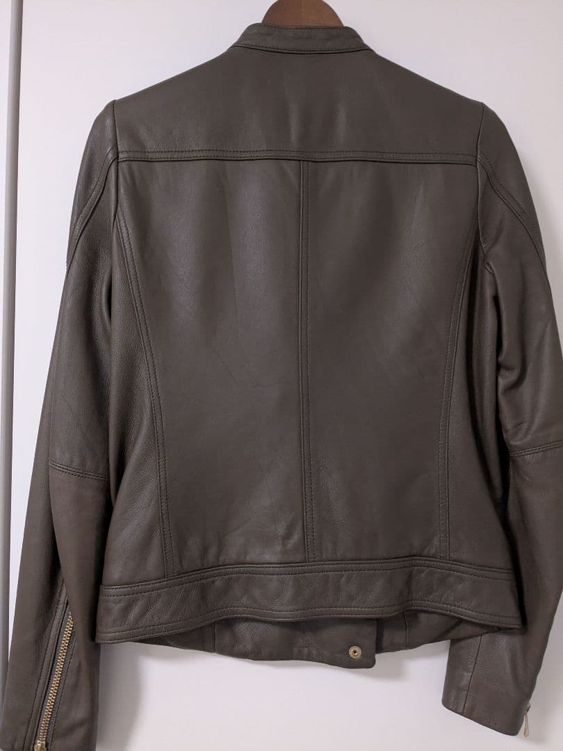 スビック＆スパン NOBLE ラムレザー ライダース ジャケット 本革