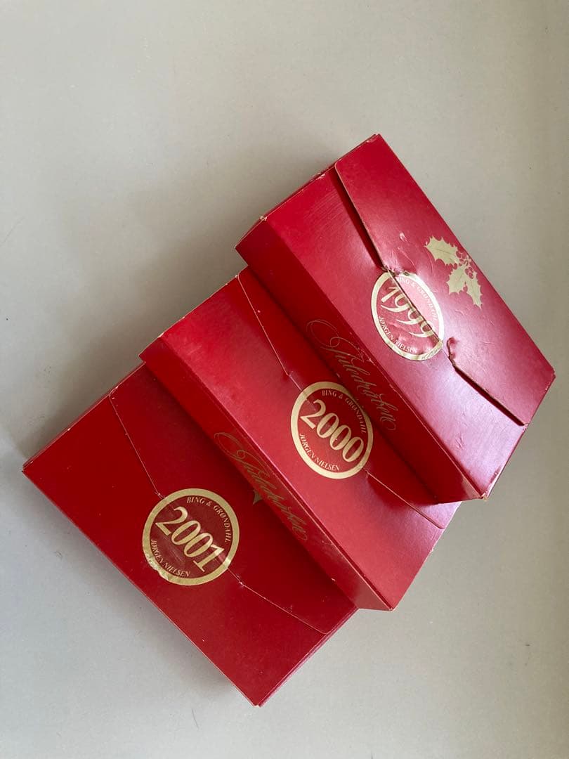 【最終値下げ】ロイヤルコペンハーゲン クリスマスオーナメント1999-2001