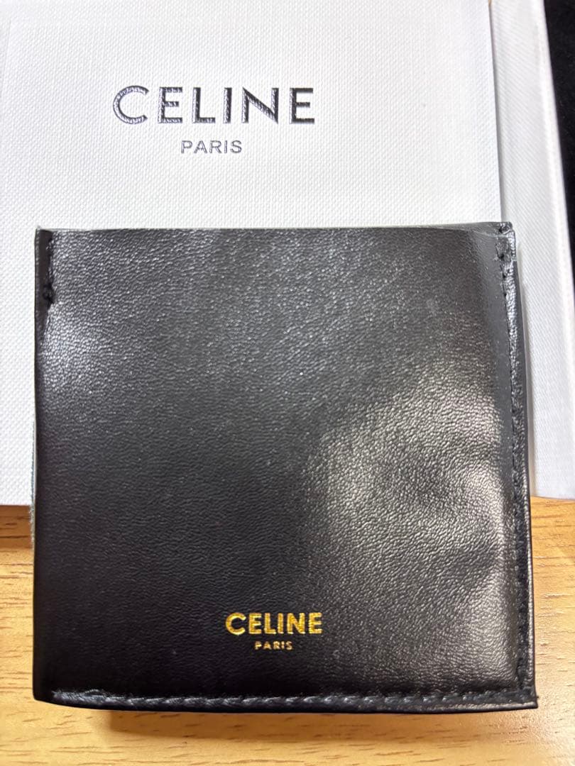 ギ*ン様 CELINE シルバーピアス 箱付き