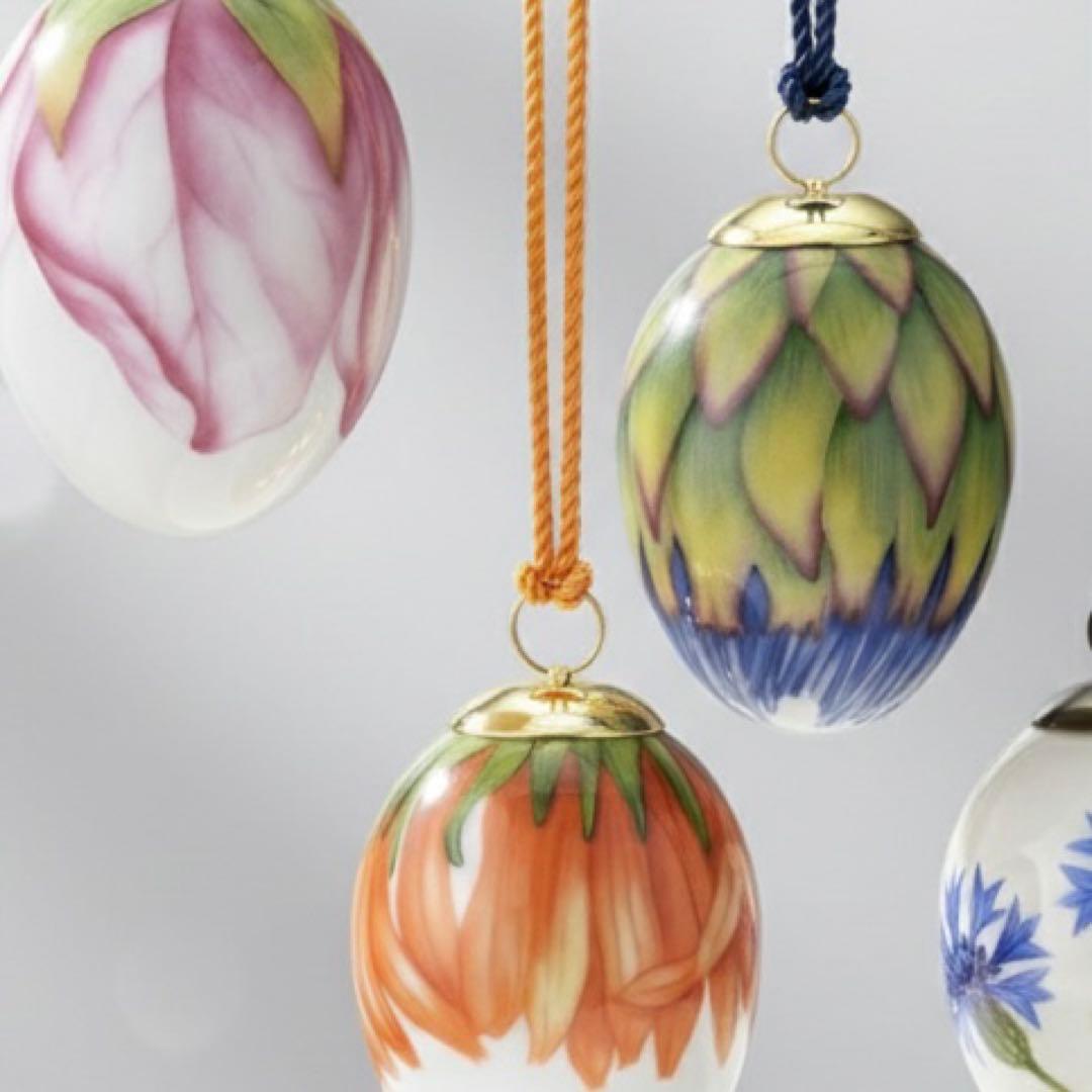 4個set★ロイヤルコペンハーゲン イースターエッグ ペタル 2024 まとめて