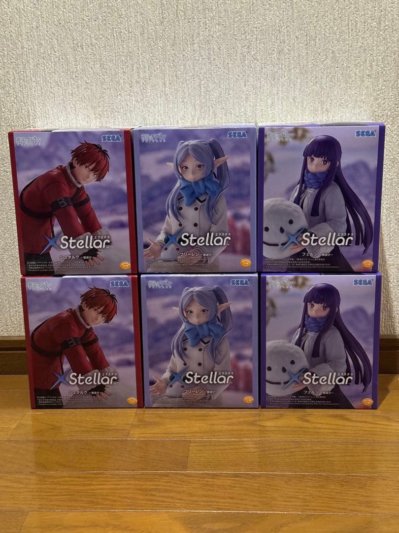 【状態良好／未開封】 葬送のフリーレン 雪遊び 6体 セット
