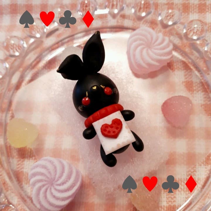 黒うさぎトランプ兵