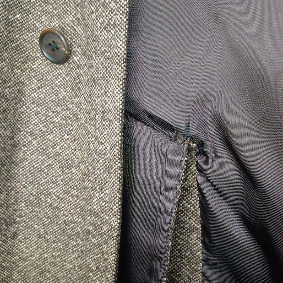 ポールスミス カシミヤ アンゴラ ステンカラーコート Lサイズ ロング丈