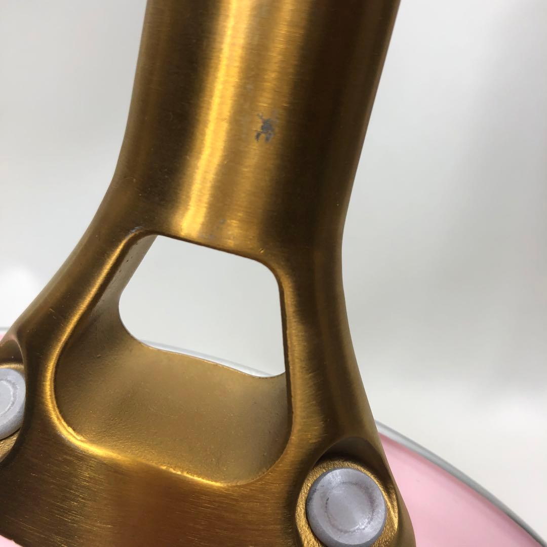 未使用 Greene Pan パドヴァフライパン 20cm ピンク ガラス蓋付き