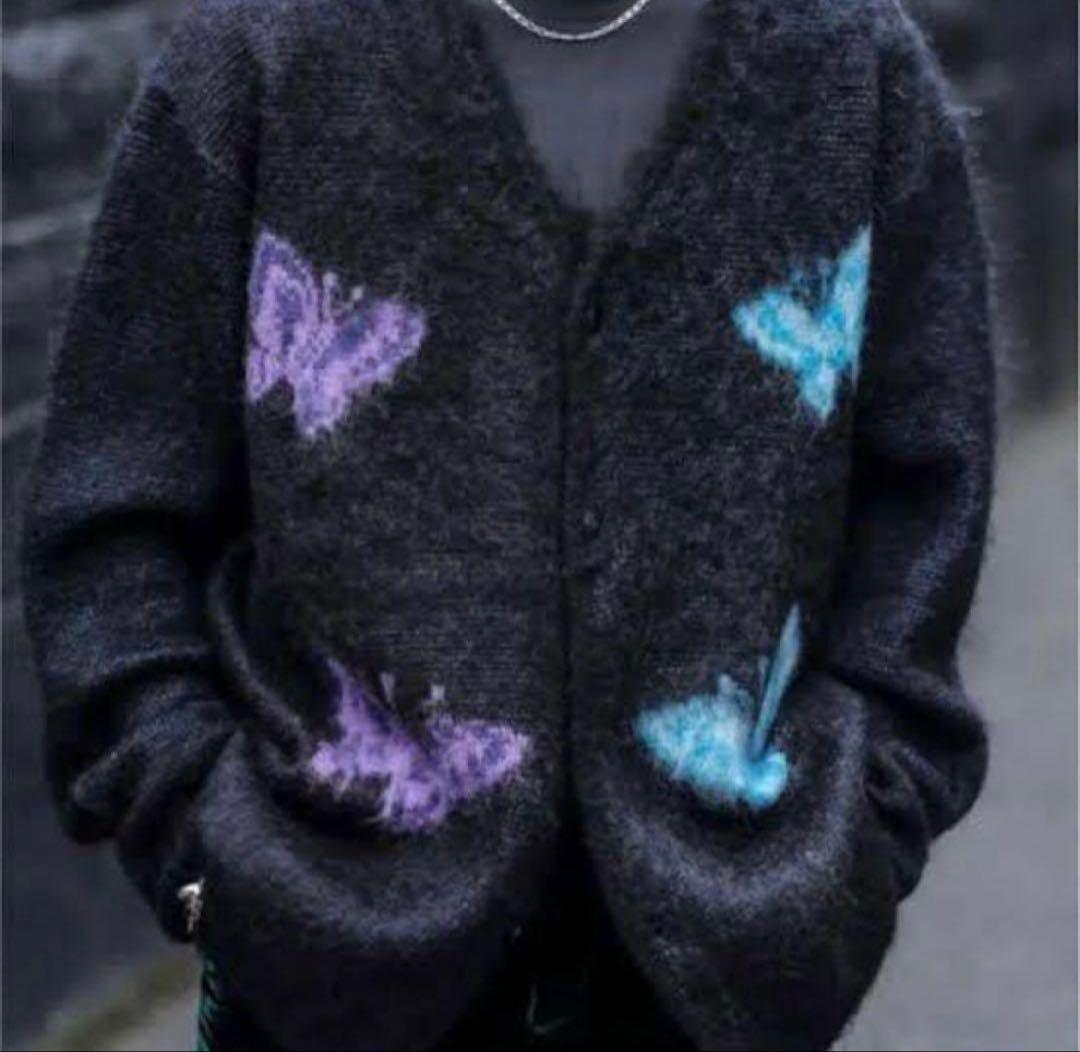 needles 21aw studious 別注 モヘア カーディガン