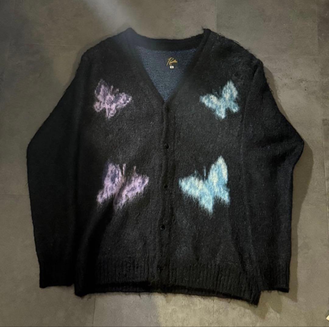 needles 21aw studious 別注 モヘア カーディガン