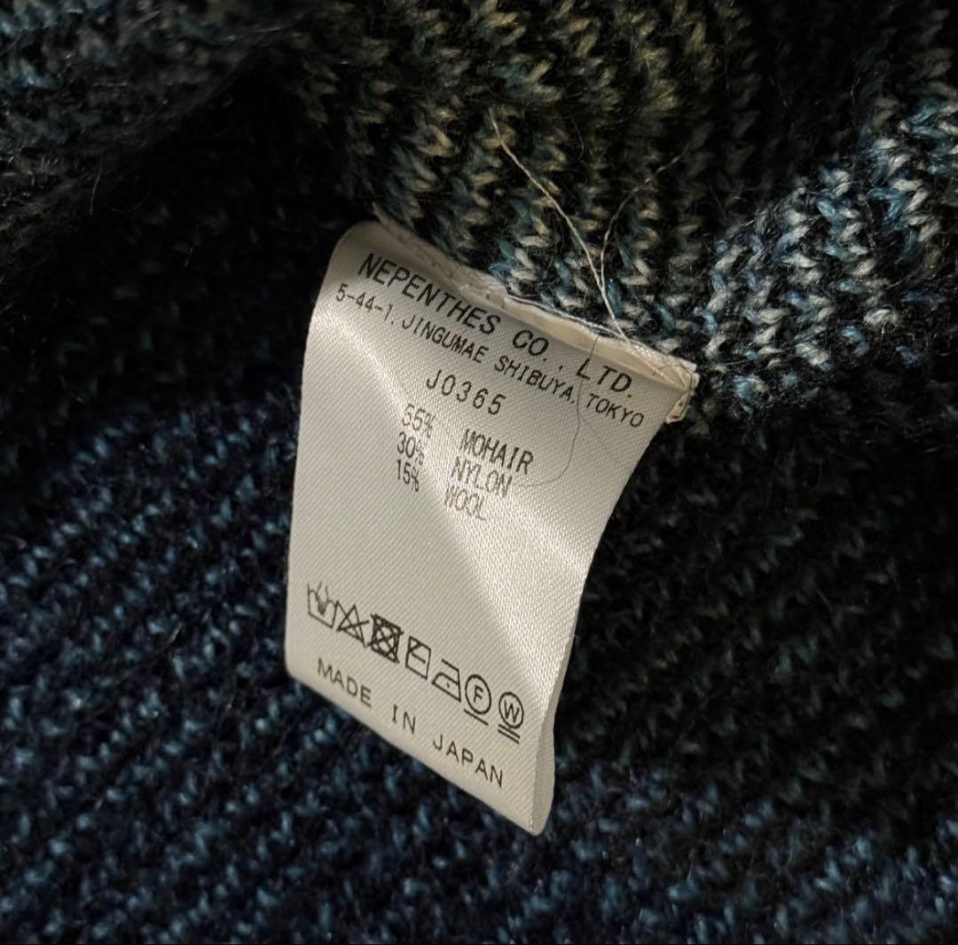 needles 21aw studious 別注 モヘア カーディガン