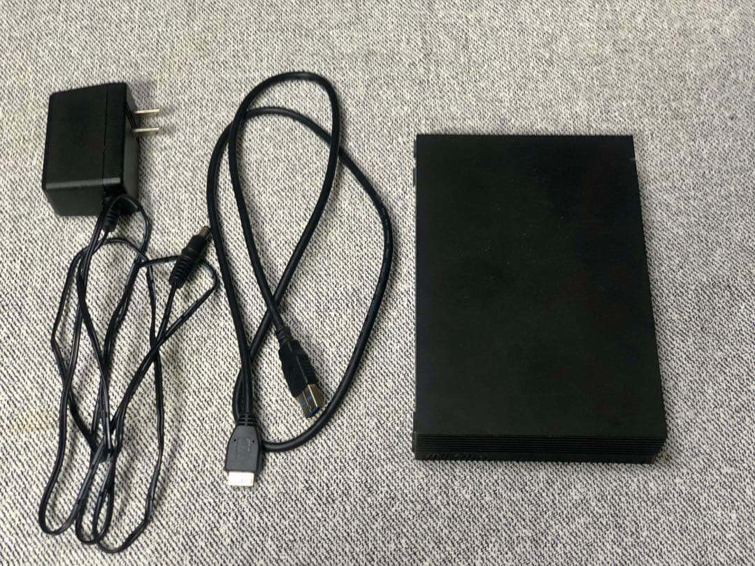 BUFFALO HD-AD4U3 4TB 外付けHDD