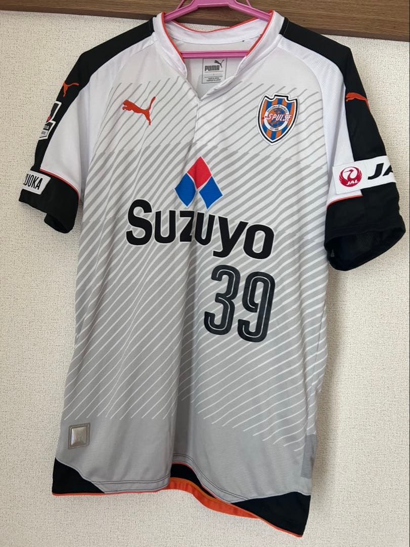 清水エスパルス アウェイユニ 39 SHIRA