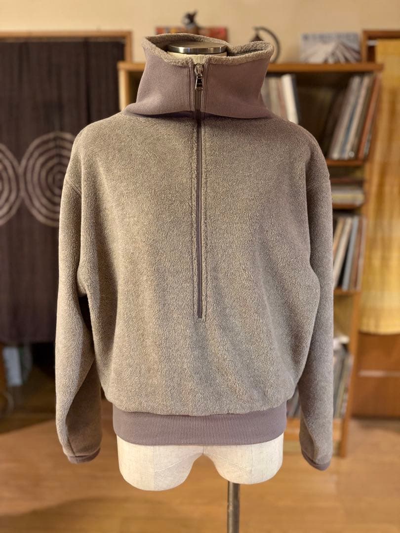 値下‼️ALWELオルウェル / Fleece High Neck Pomocha