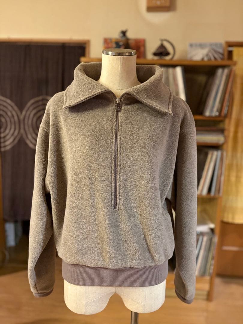 値下‼️ALWELオルウェル / Fleece High Neck Pomocha