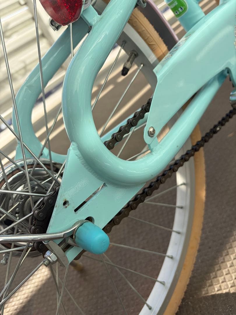 直接引渡　東京都　水色 子供用自転車 20インチ