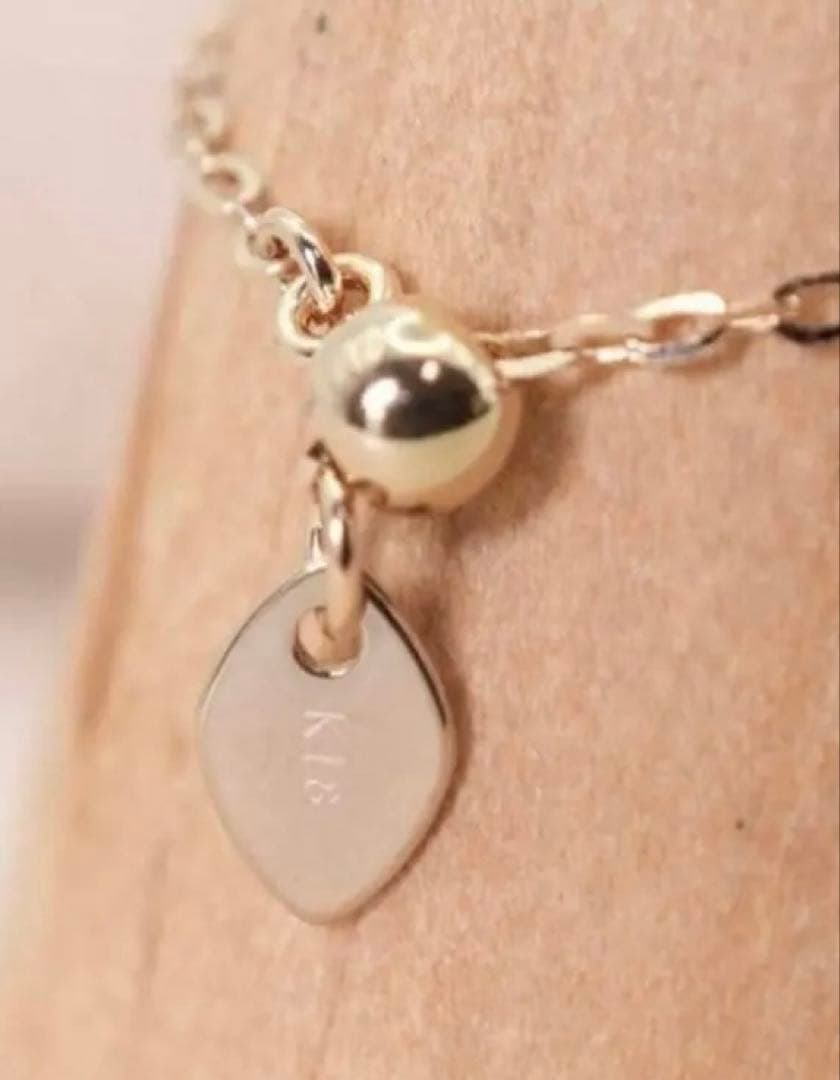 ete K18 ダイヤモンド チェーン リング　RBG