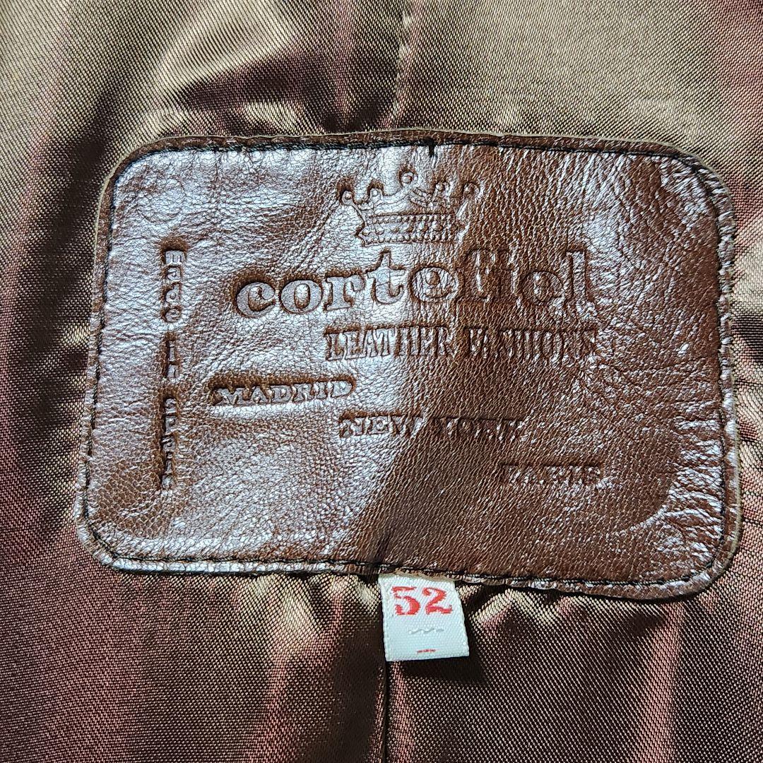 極美品✨XL相当 スペイン製 トレンチコート リアルレザー マキシ丈 ベルト