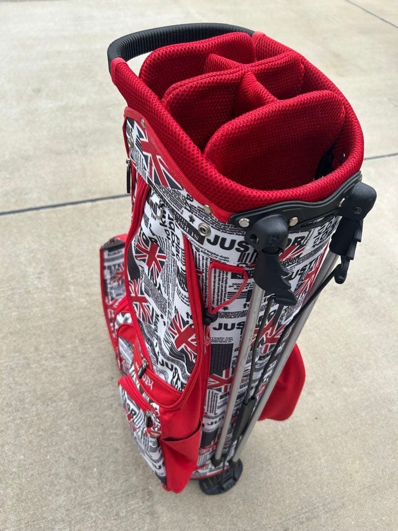 AZROF ユニオンジャック スタンドバッグ＋PRGRパター付きパター使用感あり