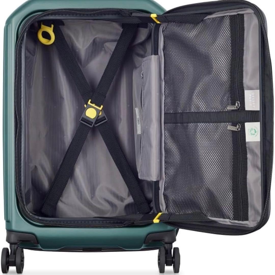 【新品未使用】DELSEY PARIS ダークグリーン キャリーケース 38L