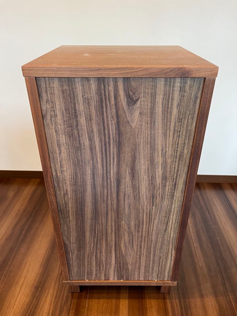 無印良品　4段チェスト　ウォルナット