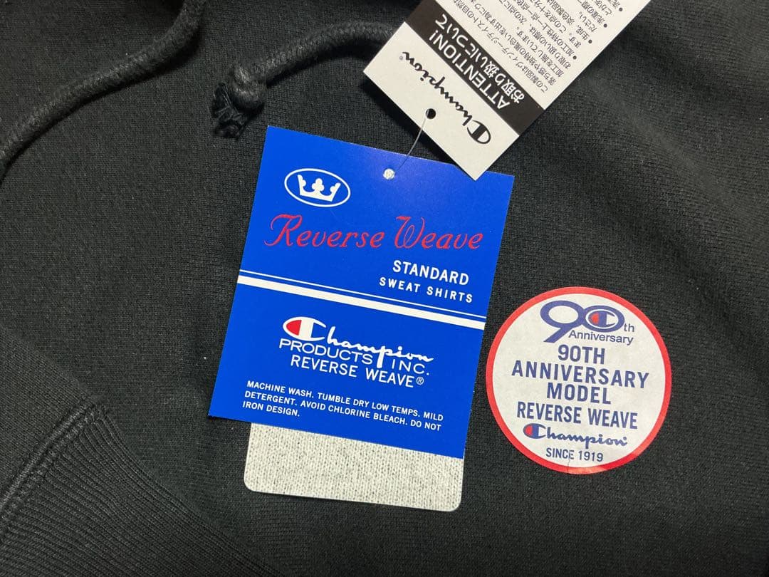 Champion チャンピオン リバースウィーブ 90TH スエットパーカー L