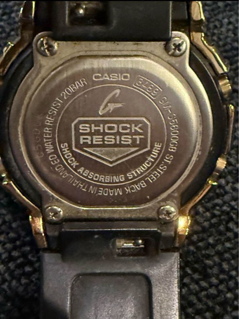 カシオ G-SHOCK Gショック CASIO 3489 ゴールド