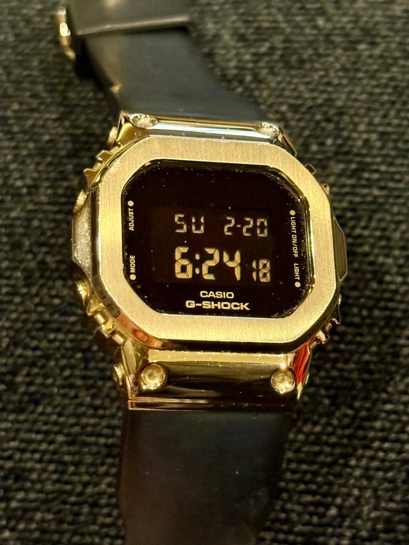 カシオ G-SHOCK Gショック CASIO 3489 ゴールド